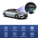 Fitcamx 4K Dashcam for 2023-2024 Mercedes-Benz CLE