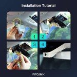Fitcamx 4K Dual Dashcam for Mercedes-Benz GLC