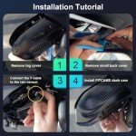 Fitcamx 4K Dashcam for 2023-2024 Mercedes-Benz CLE