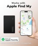 Slim Wallet Tracker with Find My Compatibility