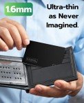 Slim Wallet Tracker with Find My Compatibility