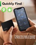 Slim Wallet Tracker with Find My Compatibility