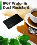 Slim Wallet Tracker with Find My Compatibility