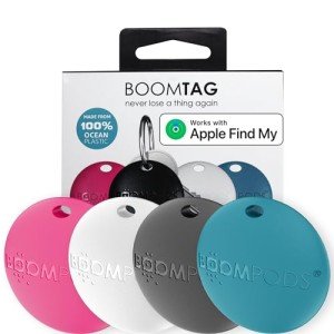 Boompods Boomtag Bluetooth Key Finder 4-Pack