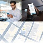 4 Pack Apple-Compatible Key Finder Tags (White)