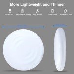 4 Pack Apple-Compatible Key Finder Tags (White)