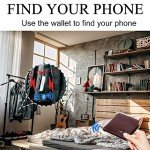 Smart Leather Wallet with Tracker for Men