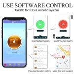Smart Leather Wallet with Tracker for Men