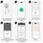 iVANKY FusionFinder Smart Tag Tracker - 4 Pack