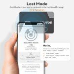ATUVOS AirTag Wallet Tracker - 2 Pack
