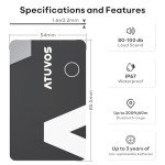 ATUVOS AirTag Wallet Tracker - 2 Pack