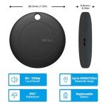 MiLi Smart Bluetooth Luggage Tracker - 3-Pack