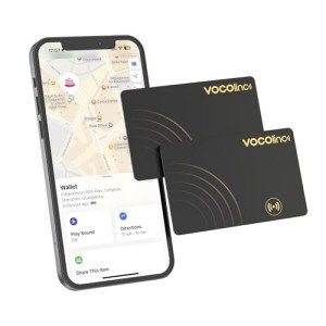 VOCOlinc Smart Bluetooth Wallet Tracker Card - 2 Pack