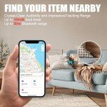 Ainiv Bluetooth Smart Tag 4 Pack for Item Tracking