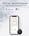 QING CAOQING 4-Pack Bluetooth Tracker Tags