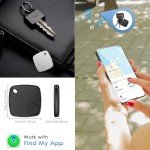 Olycism 4-Pack GPS Key Finder Trackers