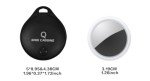 QING CAOQING 4-Pack Bluetooth Tracker Tags