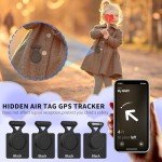 Kids AirTag Holder - Set of 4 Waterproof Silicone