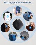 Yipoyilo Smart Bluetooth Tracker - 4 Pack (Black)