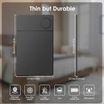 Olycism Waterproof Wallet Tracker Card with 2-Year Battery