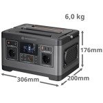 BRESSER 500W Portable Power Station Gadget