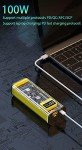 Blue Power Bank for On-the-Go Charging
