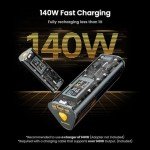 Shargeek 170W Power Bank with Smart Display
