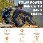 ReeZar 61200mAh Solar Power Bank & Flashlight