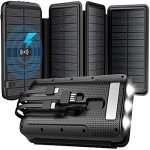 Solar Power Bank for On-the-Go Charging