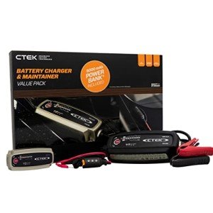 CTEK MXS 5.0 Battery Charger Bundle