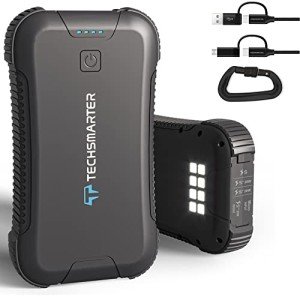 TechSmarter 30,000mAh Waterproof Portable Power Bank