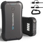 TechSmarter 30,000mAh Waterproof Portable Power Bank