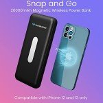 Magnetic 20000mAh Wireless Power Bank for Phones