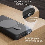 Magnetic 20000mAh Wireless Power Bank for Phones