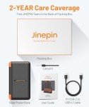 Solar Power Bank 46800mAh with 4 Cables