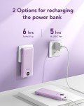 VEGER Portable Charger with Built-in Cables, 10000mAh