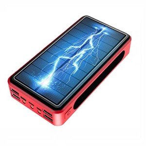 Brightviee 100000mAh Solar Power Bank Charger