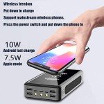 Brightviee 100000mAh Solar Power Bank Charger