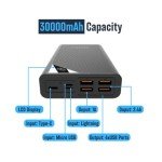 30000mAh Portable USB Power Bank Charger