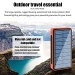 Brightviee 100000mAh Solar Power Bank Charger