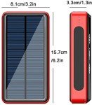 Brightviee 100000mAh Solar Power Bank Charger