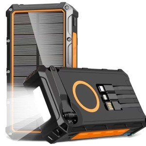 MQOUNY Orange Portable Power Bank