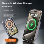 15W Magnetic Wireless Power Bank - 5000mAh