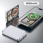 15W Magnetic Wireless Power Bank - 5000mAh
