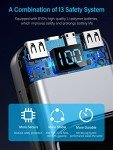 32000mAh Fast Charging Power Bank with Built-in Cables