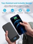 32000mAh Fast Charging Power Bank with Built-in Cables