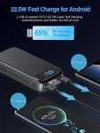 32000mAh Fast Charging Power Bank with Built-in Cables