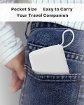 MYBAT 10000mAh Power Bank with USB-C - White