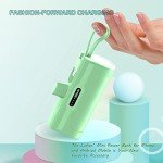 Portable Mini Power Bank Charger for iPhone & USB C