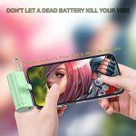 Portable Mini Power Bank Charger for iPhone & USB C